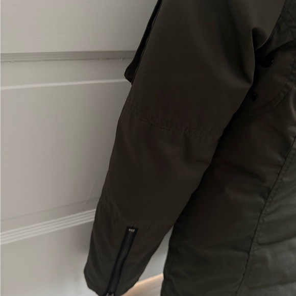 SAM. Parka Coat Fur Jacket Size S - Picture 6 of 13